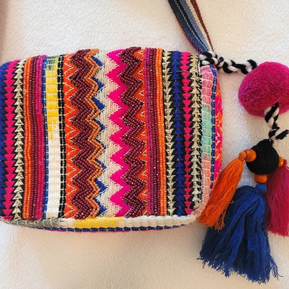 Steven by Steve Madden Colorful Beaded Crossbody Bag - Picture 4 of 7